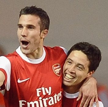 Arsenal Classic – Nasri and Van Persie Combine to Score against Liverpool