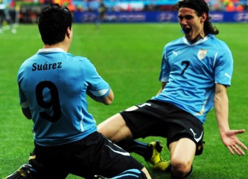 Cavani Suarez Uruguay