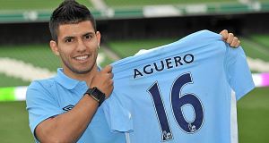 Sergio Aguero Manchester City