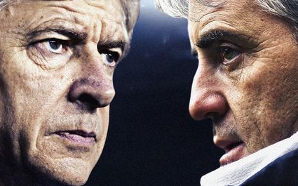 Arsene Wenger and Roberto Mancini