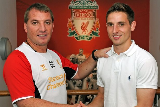 Joe Allen Brendan Rodgers Liverpool