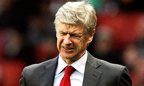 Arsene Wenger Upset