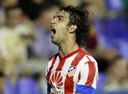 Turan Celebrates Atletico