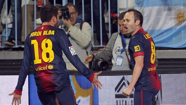 Barca See Off Malaga in an Exciting Contest