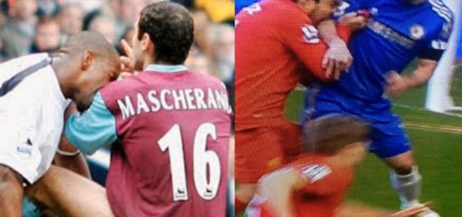 Suarez Bite vs Defoe Bite
