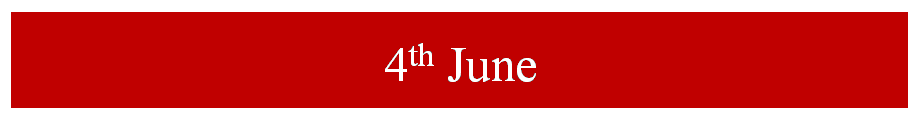 4th June