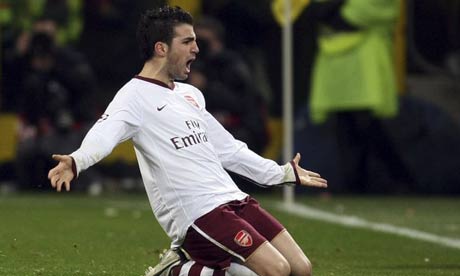 Cesc Fabregas Arsenal Milan