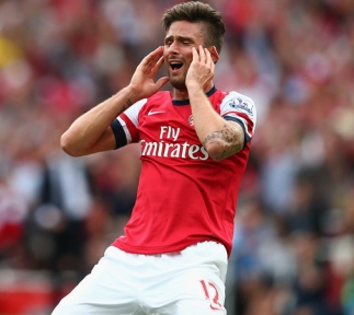 Olivier Giroud of Arsenal