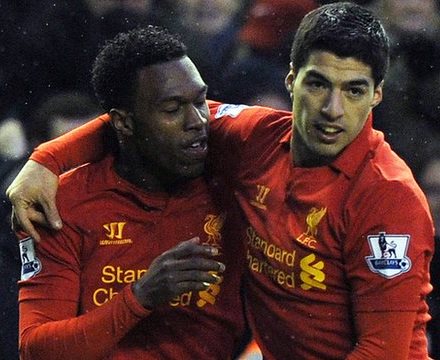 Sturridge and Suarez SAS Liverpool