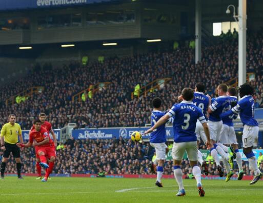 Luis Suarez FK Everton