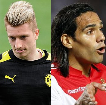 Marco Reus BVB Dortmund Radamel Falcao Monaco