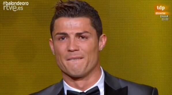 Ronaldo Crying Ballon d'Or