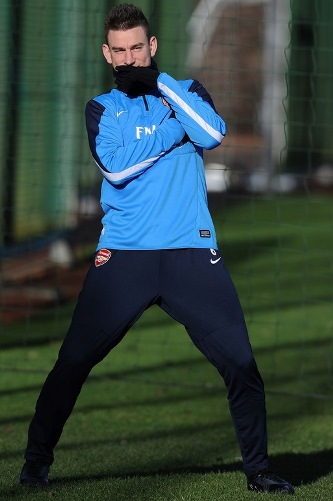 Koscielny Training Arsenal