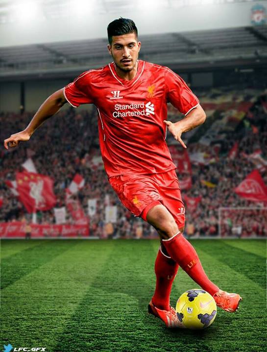 Emre Can Liverpool Shirt