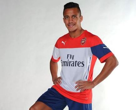 Alexis Sanchez Arsenal Training Kit