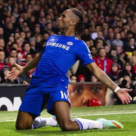 Drogba vs Man United 2014