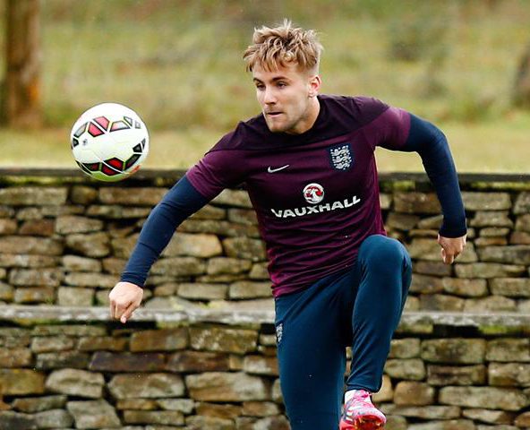 Luke Shaw Training England