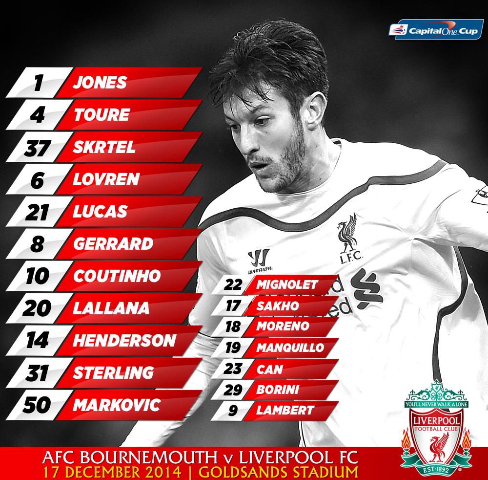 LFC vs Bournemouthj