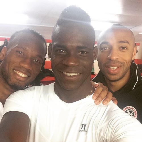 Balotelli Henry Drogba