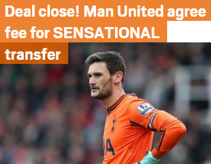 Hugo Lloris Man United Spurs