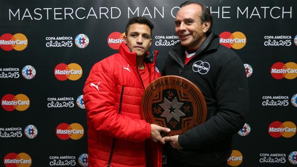 Alexis Sanchez Chile MOTM