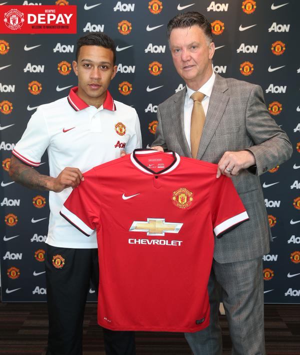 Depay Man United Van Gaal