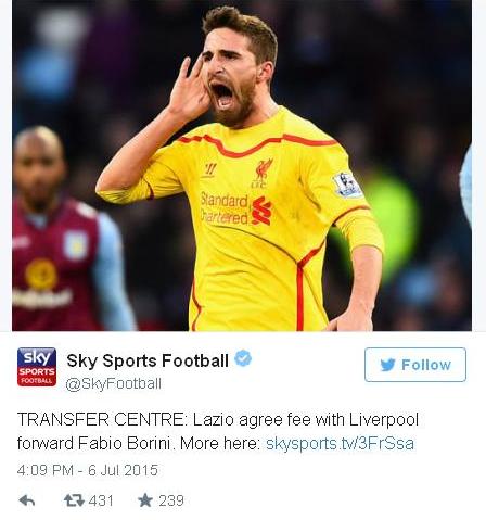 Borini Lazio LFC
