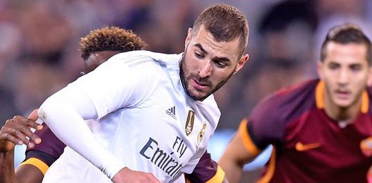 Karim Benzema v Roma