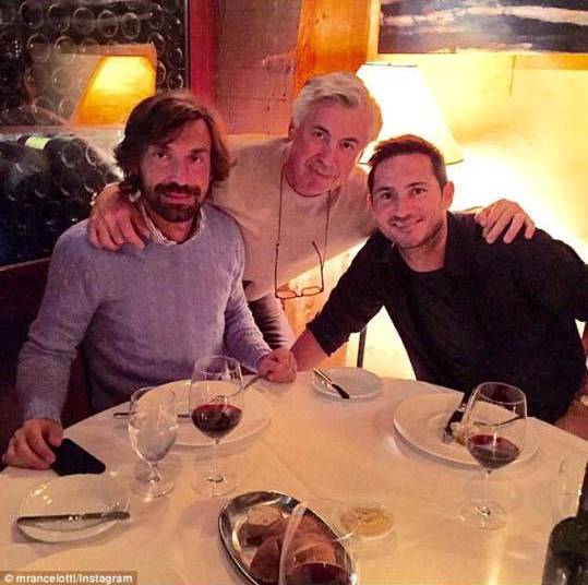 Lampard Pirlo Ancelotti