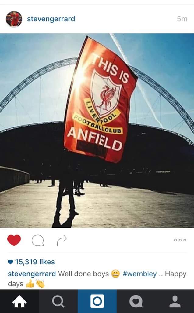 Gerrard Wembley