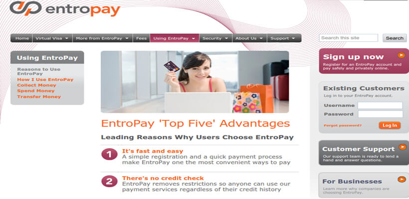 Advantages of Using Entropay