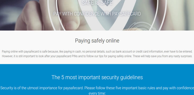 security-paysafecard