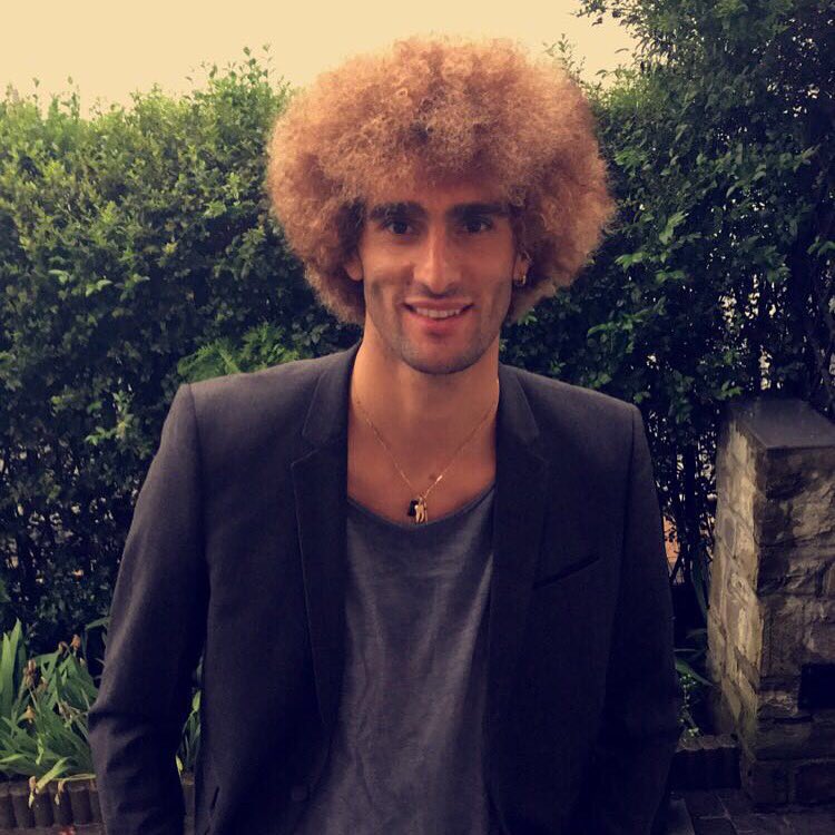 Marouane Fellaini Blonde