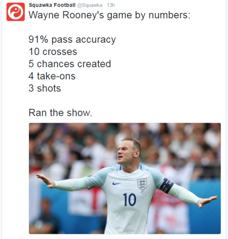Rooney vs Wales